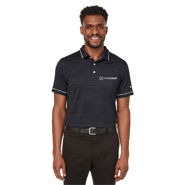 Puma - Men's Cloudspun Monarch Polo (White Logo)