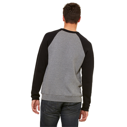 Unisex Sponge Fleece Crewneck Sweatshirt (White Logo)