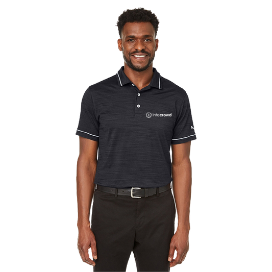 Puma - Men's Cloudspun Monarch Polo (White Logo)