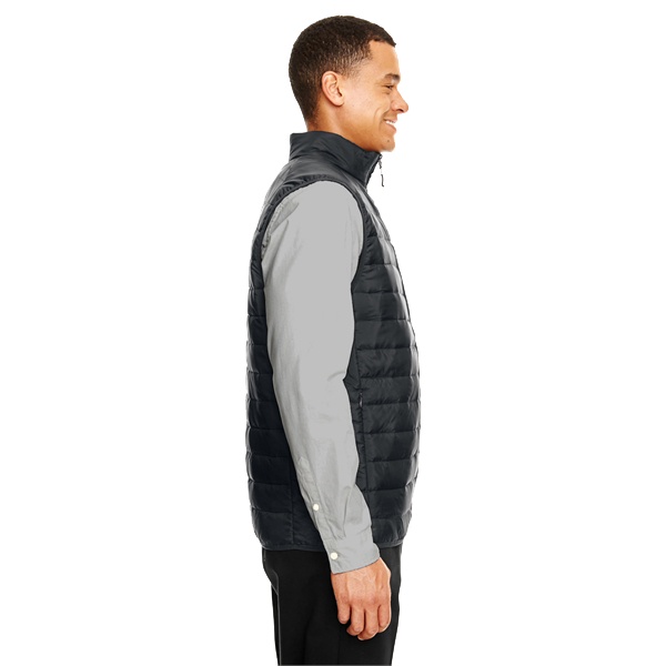 Prevail Packable Puffer Vest - Men's (White Logo)