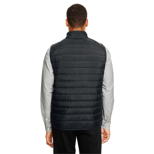 Prevail Packable Puffer Vest - Men's (White Logo)