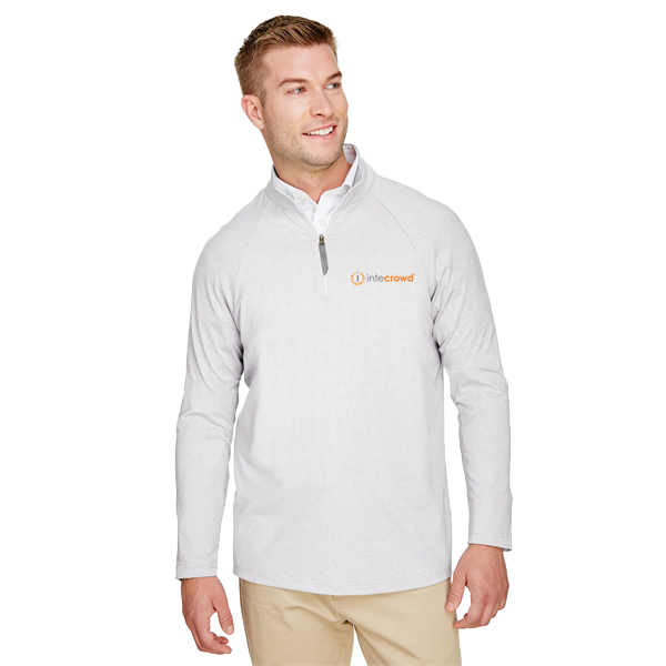 CrownLux Performance™ Men's Clubhouse Micro-Stripe (Full Color Logo)