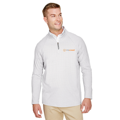 CrownLux Performance™ Men's Clubhouse Micro-Stripe (Full Color Logo)