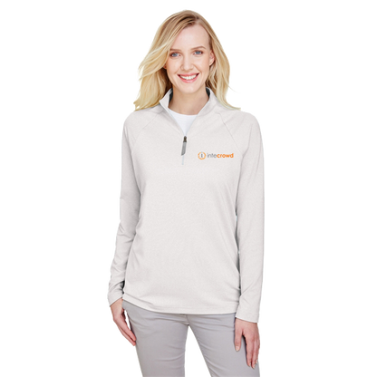 CrownLux Performance™ Ladies' Clubhouse Micro-Stripe (Full Color Logo)