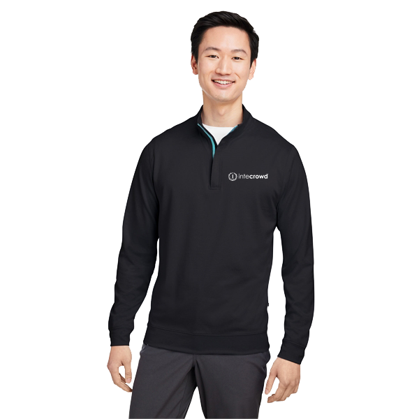 McKinnon Quarter-Zip - Men's (White Logo)