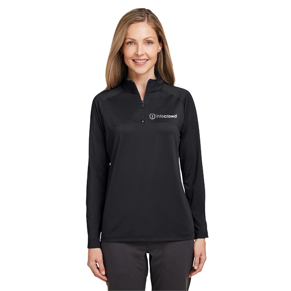 Cook Quarter-Zip - Ladies'n (White Logo)