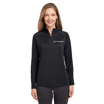 Cook Quarter-Zip - Ladies'n (White Logo)