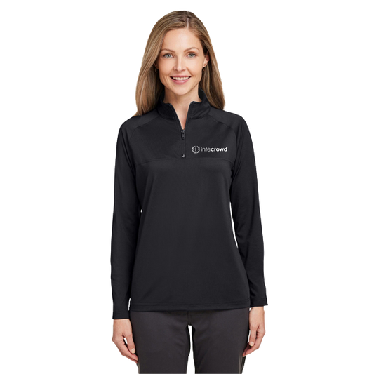 Cook Quarter-Zip - Ladies'n (White Logo)