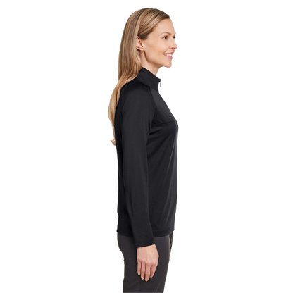 Cook Quarter-Zip - Ladies'n (White Logo)